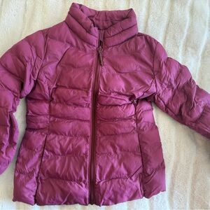 Uniqlo Girls' Magenta Quilted Puffer Jacket